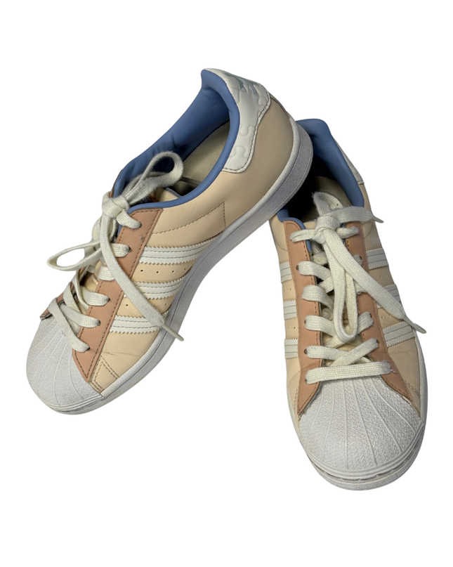 Adidas Superstar Puzzle Shell Toe Sneakers | Beige | EU 37⅓