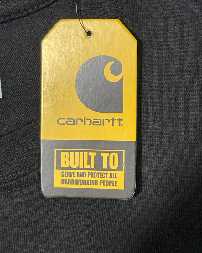 Carhartt Black Short-Sleeve Loose Fit Pocket T-Shirt W/Tags