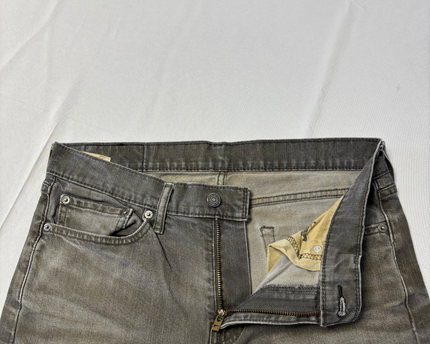 Levi's Grey Straight Leg Denim Jeans