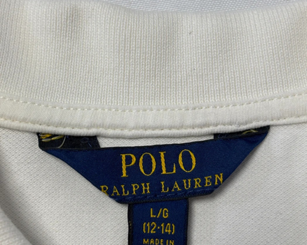 Polo Ralph Lauren White Polo Dress with Pleated Hem