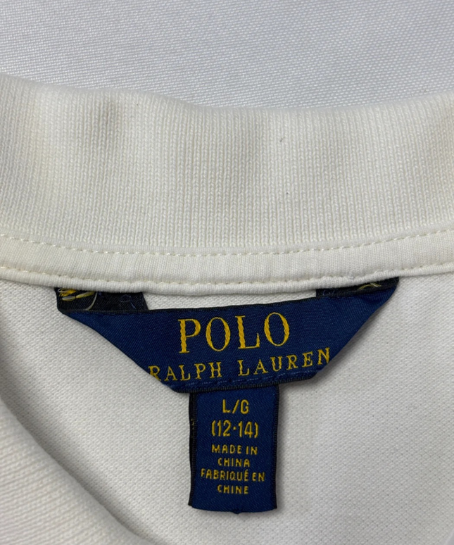 Polo Ralph Lauren White Polo Dress with Pleated Hem