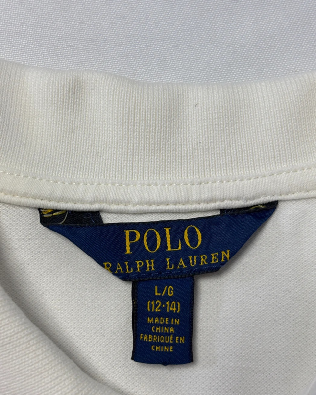 Polo Ralph Lauren White Polo Dress with Pleated Hem