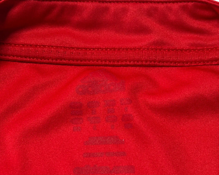 Adidas Red England Cricket Team Long Sleeve Jersey