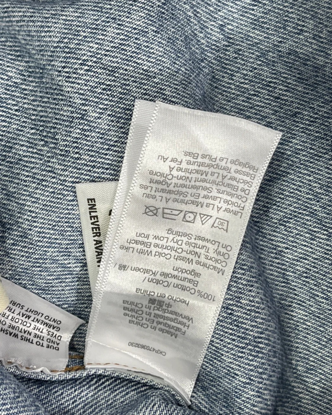 Madewell Blue Oversized Trucker Denim Jacket