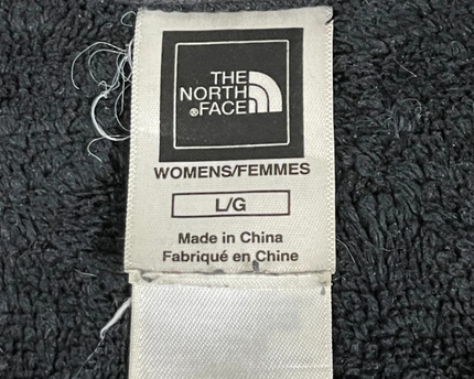 The North Face Women's Black Quilted Full Zip High-Neck Jacket