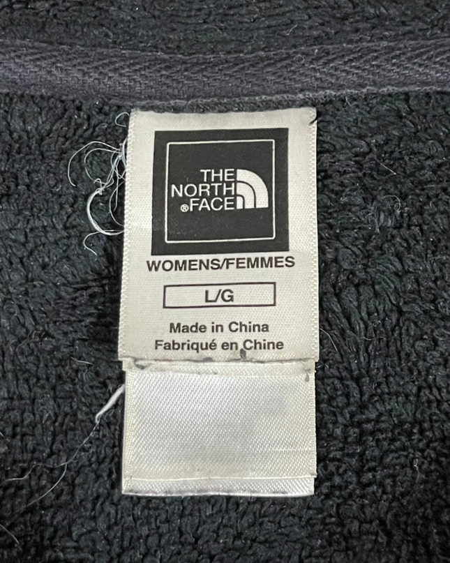 The North Face Women's Black Quilted Full Zip High-Neck Jacket