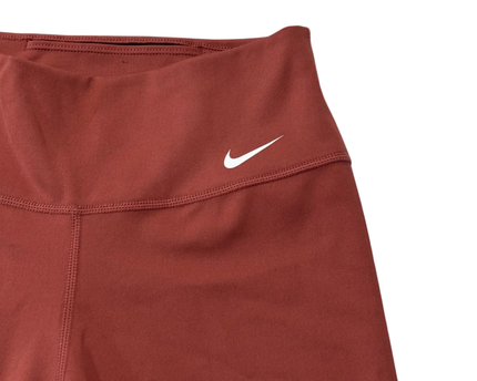 Nike Rust Dri-FIT High-Rise Biker Shorts
