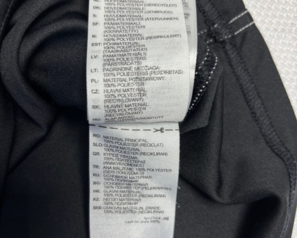 Adidas Black Slim Fit Performance Sports T-Shirt