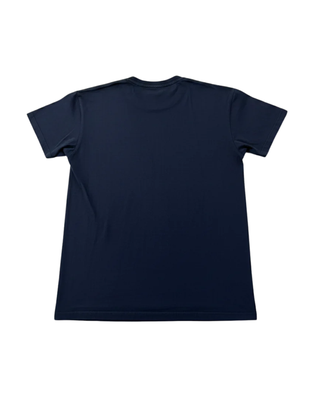 Pampling Navy Blue Rick and Morty Graphic Tee