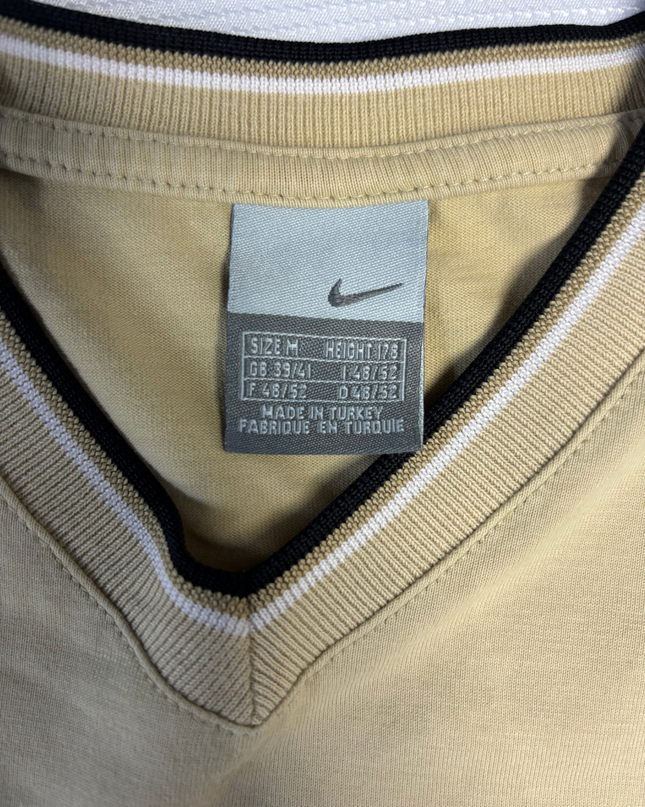 Nike Beige V-Neck T-Shirt