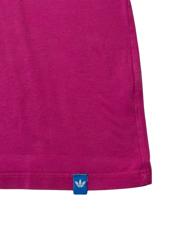 Adidas Pink Trefoil Ribbon Graphic Tee