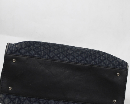 Guess Blue Quilted Denim Shoulder Bag