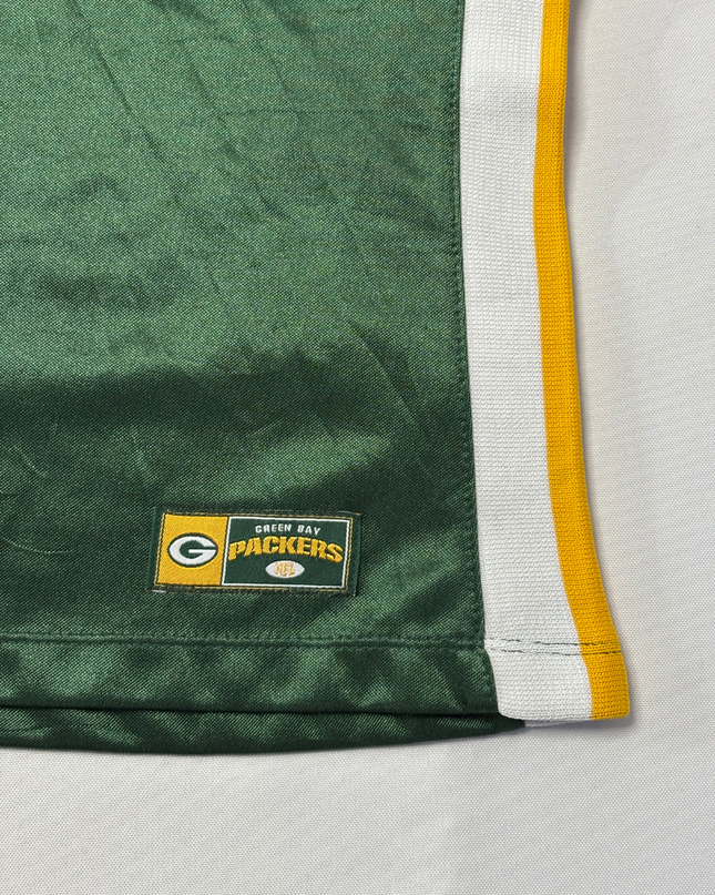 NFL Green Green Bay Packers Lace-Up V-Neck Jersey