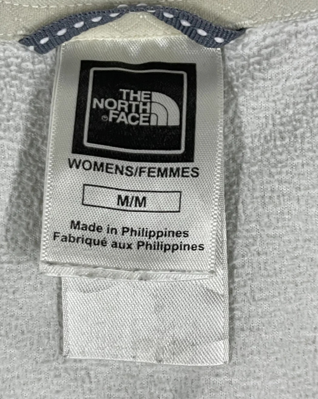 The North Face White Quarter-Zip TKA 100 Fleece Sweater