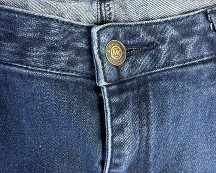 Michael Kors Blue Slim Straight Leg Denim Jeans