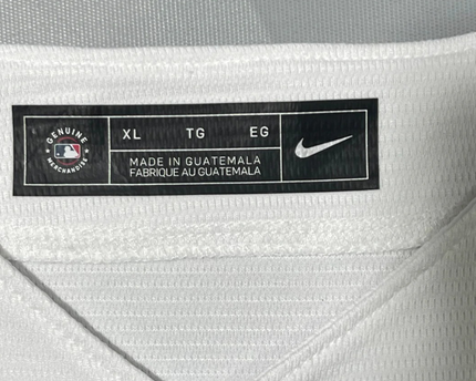 Nike White Los Angeles Dodgers SABAQUIE 14 Baseball Jersey