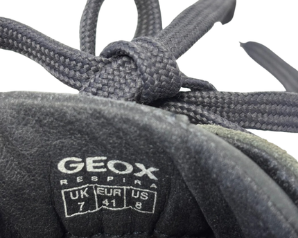 GEOX Men's Grey Platform Casual Sneakers