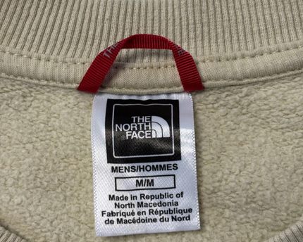 The North Face Beige Crewneck Sweatshirt