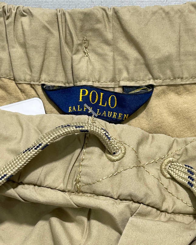Polo Ralph Lauren Beige Elastic Waist Jogger Pants