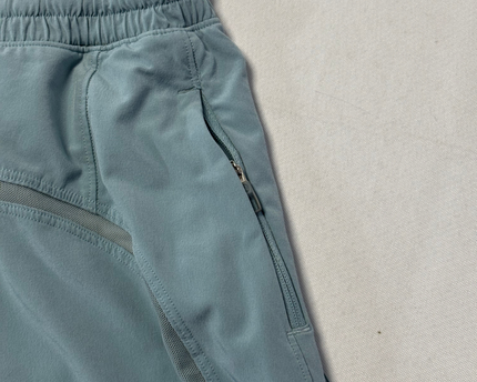 Lululemon Teal Mens Performance Sports Shorts