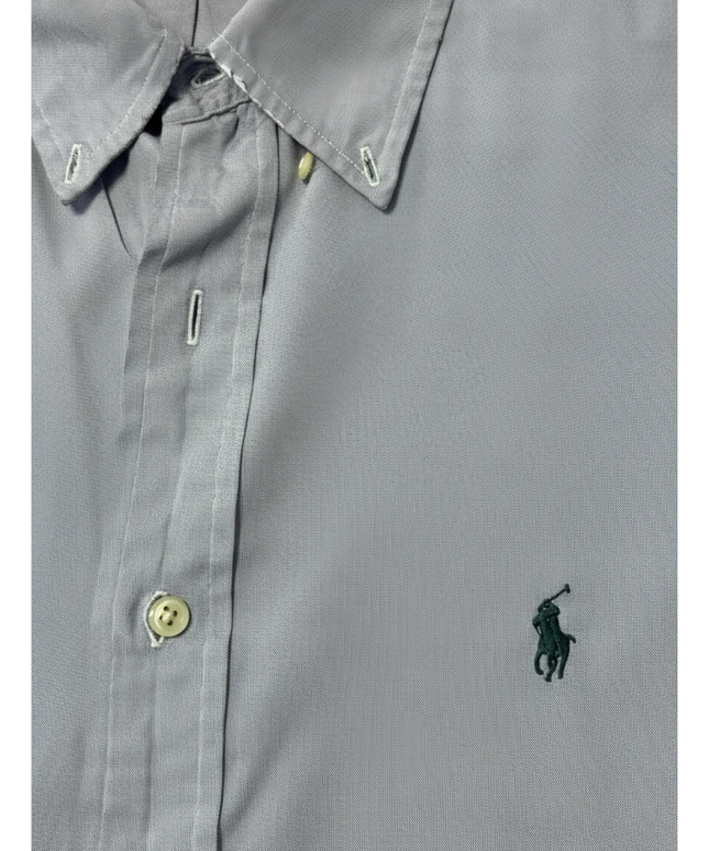 Polo Ralph Lauren Purple Yarmouth Short Sleeve Oxford Shirt