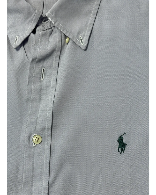 Polo Ralph Lauren Purple Yarmouth Short Sleeve Oxford Shirt