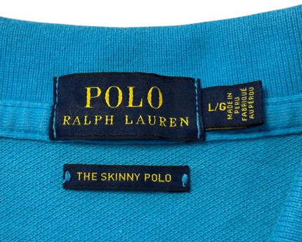 Polo Ralph Lauren Blue Skinny Polo Shirt