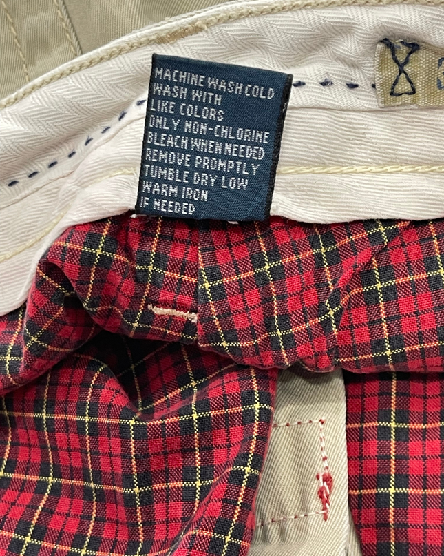 Polo Ralph Lauren Khaki Straight Leg Chino Pants