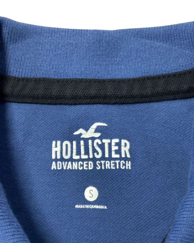 Hollister Blue Advanced Stretch Polo Shirt