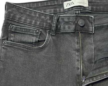 Zara Black High-Waist Skinny Jeans