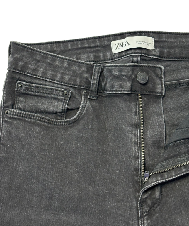 Zara Black High-Waist Skinny Jeans