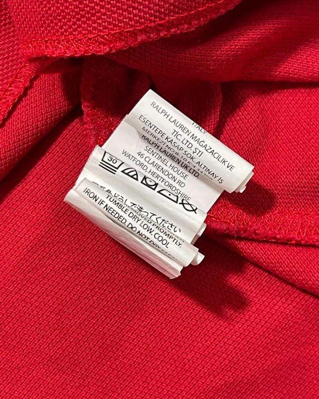Polo Ralph Lauren Red Classic Fit Polo Shirt