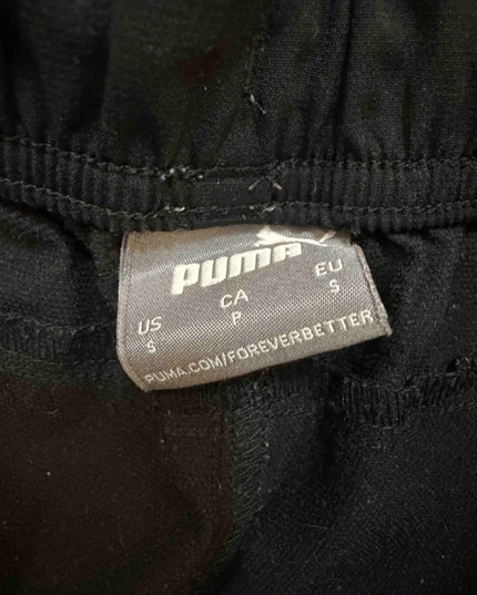 Puma Black Graphic Logo Training Shorts - XS | Waist: 26"
