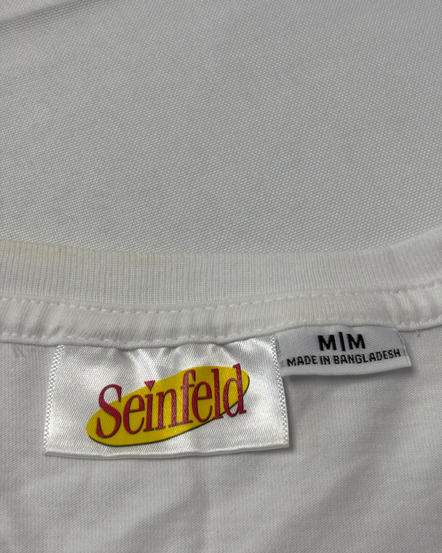 Seinfeld White Cast Graphic Tee Shirt