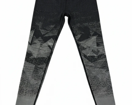 Gymshark Black/Grey Geo Seamless Leggings