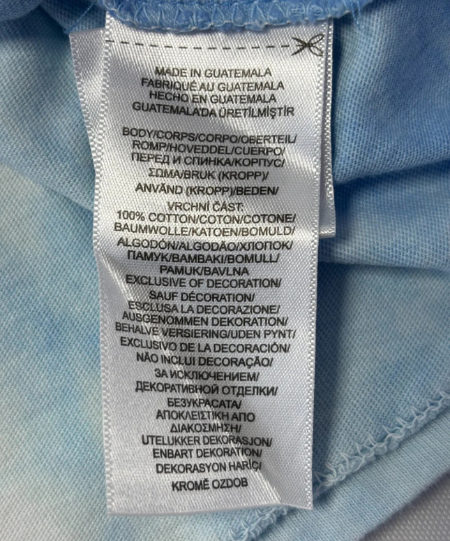 Polo Ralph Lauren Multicolor Vertical Tie-Dye T-Shirt