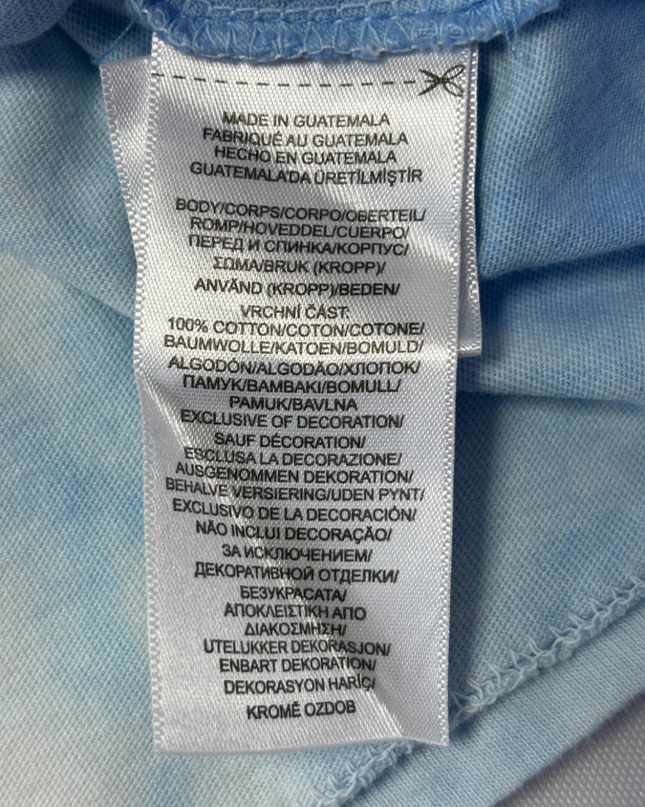Polo Ralph Lauren Multicolor Vertical Tie-Dye T-Shirt