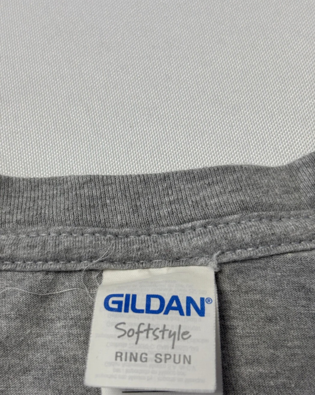 Gildan Grey Cat Lover Graphic Tee