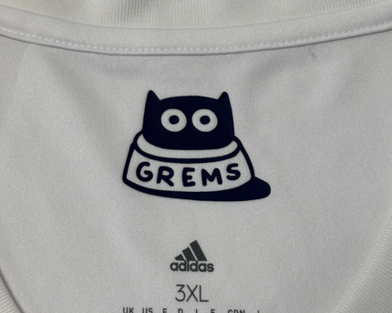 Adidas x Grems White Girondins de Bordeaux Graphic Jersey