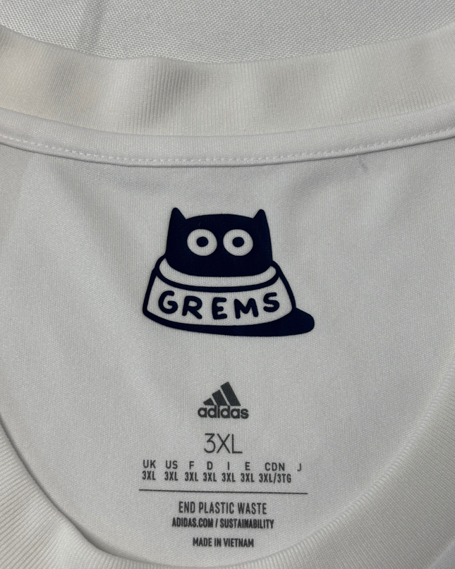 Adidas x Grems White Girondins de Bordeaux Graphic Jersey