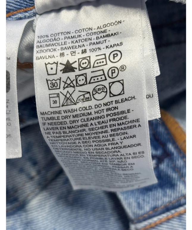 Levi's Made & Crafted Light Blue Straight Leg Organic Cotton Jeans