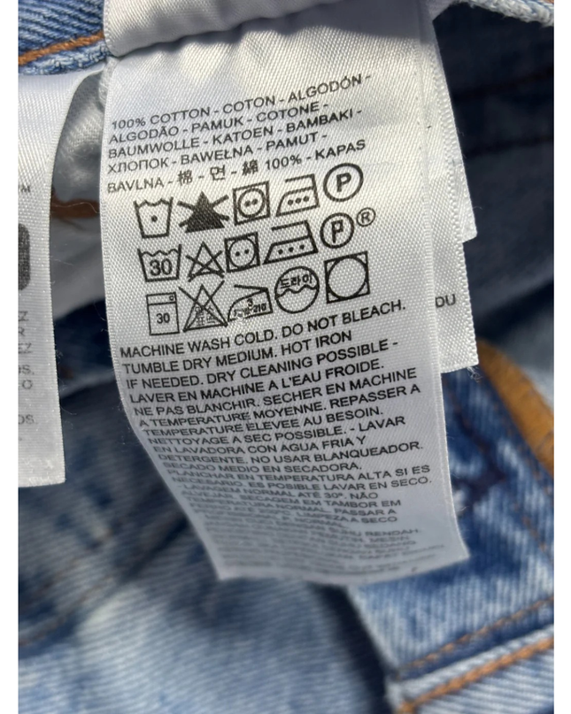 Levi's Made & Crafted Light Blue Straight Leg Organic Cotton Jeans