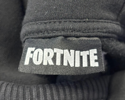 Fortnite Black Graphic Logo Hoodie