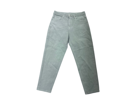 M&S Mint Green Mom Jeans - L | Waist: 30