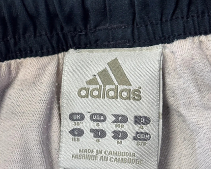 Adidas Navy Blue 3-Stripe Performance Track Pants