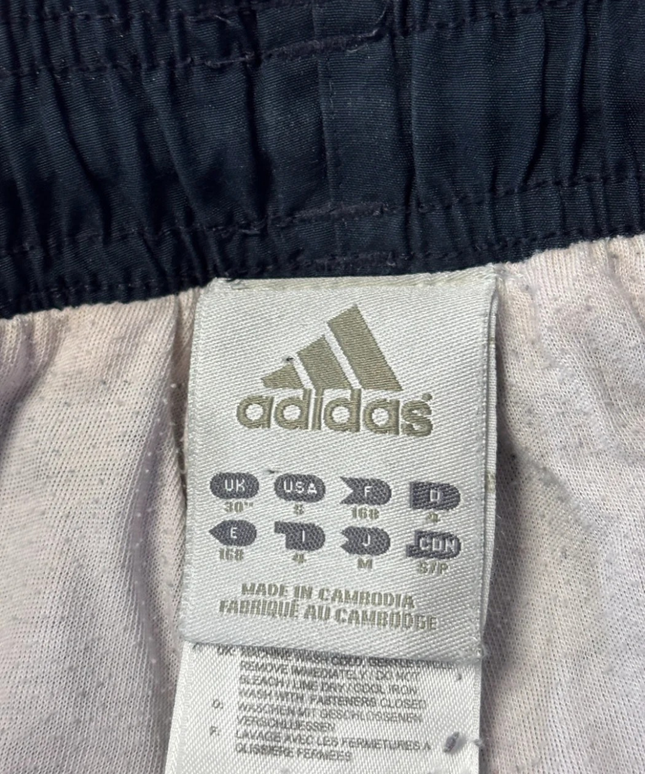 Adidas Navy Blue 3-Stripe Performance Track Pants
