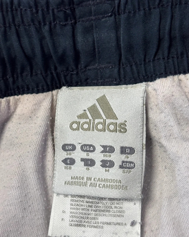 Adidas Navy Blue 3-Stripe Performance Track Pants