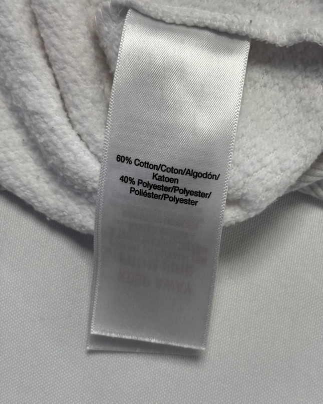 DKNY Sport White Graphic Logo Sweatshirt