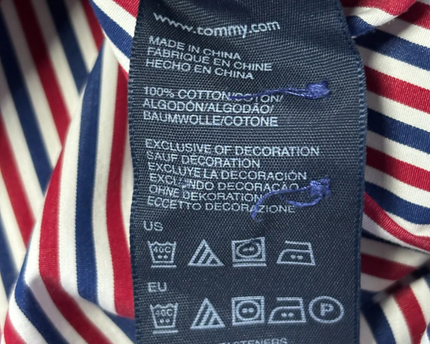 Tommy Hilfiger Multicolor Striped Custom Fit Shirt