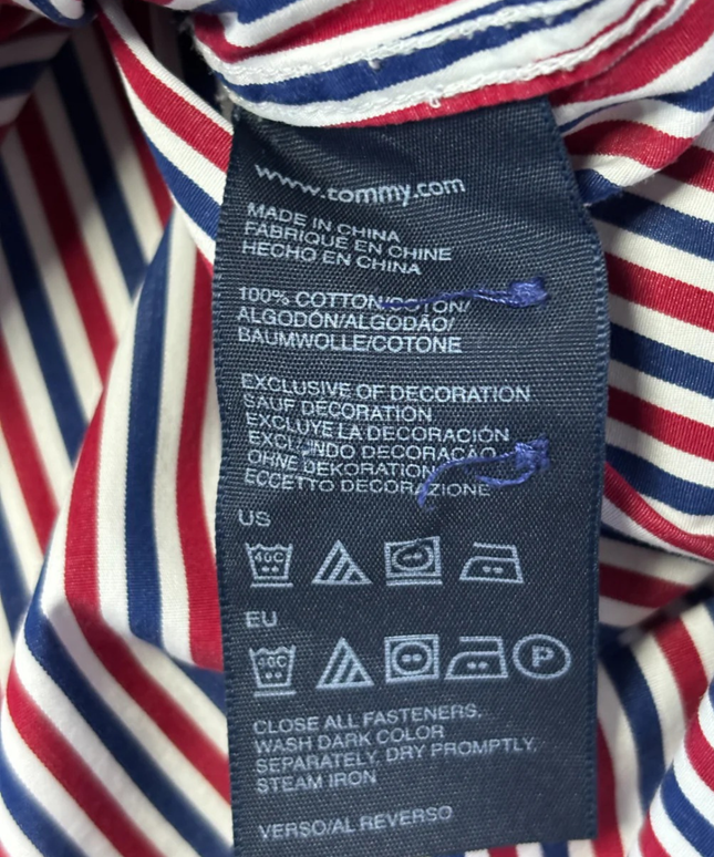 Tommy Hilfiger Multicolor Striped Custom Fit Shirt